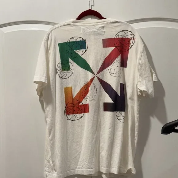 Off-white x Futura Atoms Arrow T-shirt - White